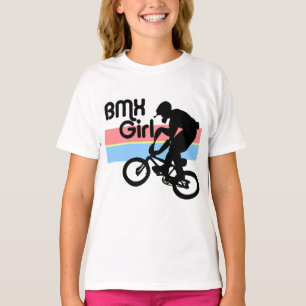 Camiseta Chica del muchacho/BMX de BMX
