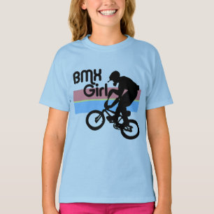 Camiseta Chica del muchacho/BMX de BMX