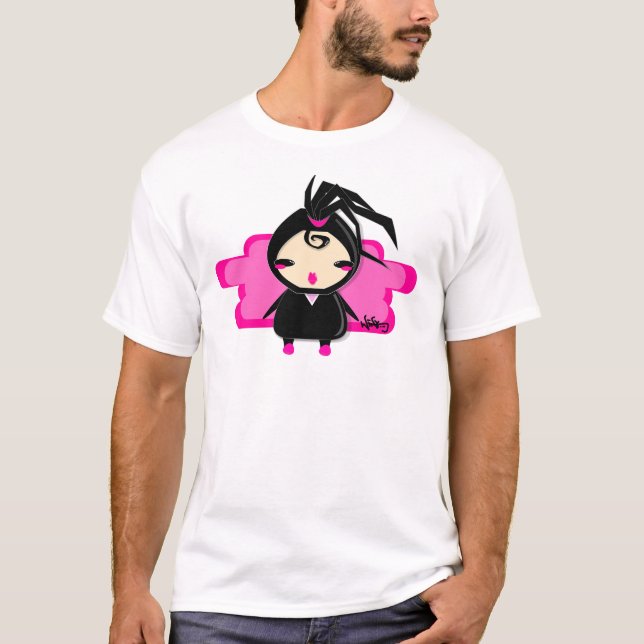 Camiseta chica del ninja (Anverso)