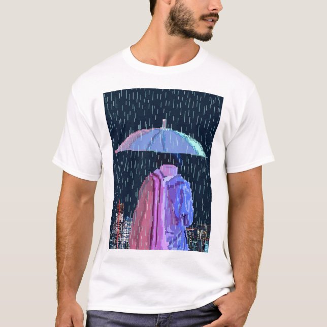 Camiseta Chica del paraguas (Anverso)