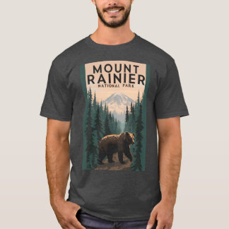 Camiseta Chica del Parque Nacional Mount Rainier
