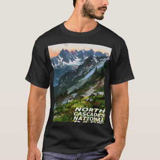 Camiseta Chica del Parque Nacional North Cascades