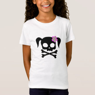 Camiseta Chica del pirata de la cola de caballo