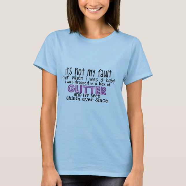 CAMISETA ¡CHICA DEL PURPURINA!!! (Anverso)