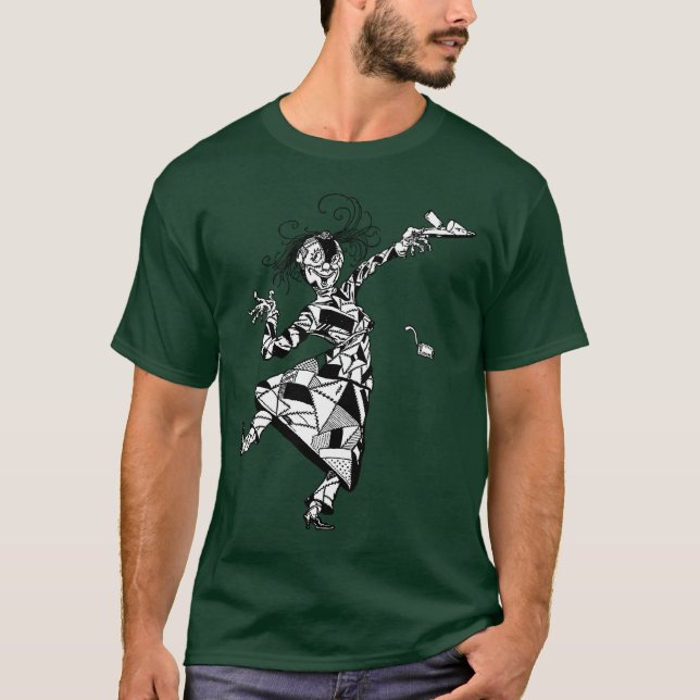 Camiseta Chica del remiendo de la onza (Anverso)