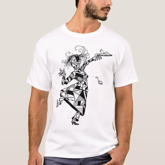 Camiseta Chica del remiendo de la onza (Anverso)