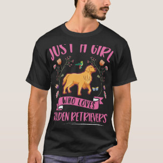 Camiseta Chica del Retriever Dorado 1