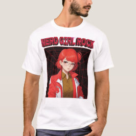 Camiseta Chica del Rock Nerd