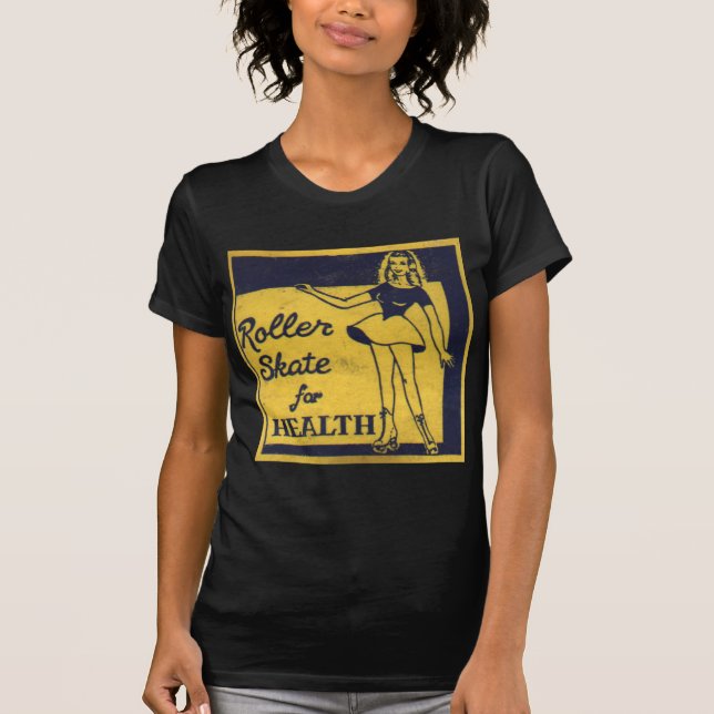 Camiseta Chica del rodillo (Anverso)