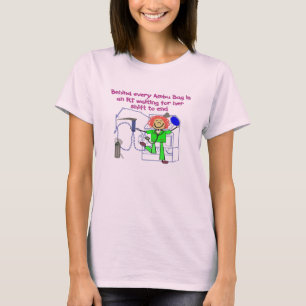 CAMISETA CHICA DEL RT DETRÁS DE CADA CAMBIO QUE ESPERA E