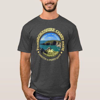 Camiseta Chica del sendero costero de Pembrokeshire
