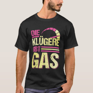 Camiseta Chica del sintonizador del coche Carreras mecánica