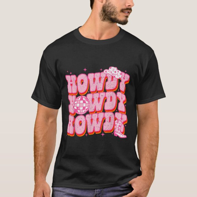Camiseta Chica del suroeste de Howdy (Anverso)