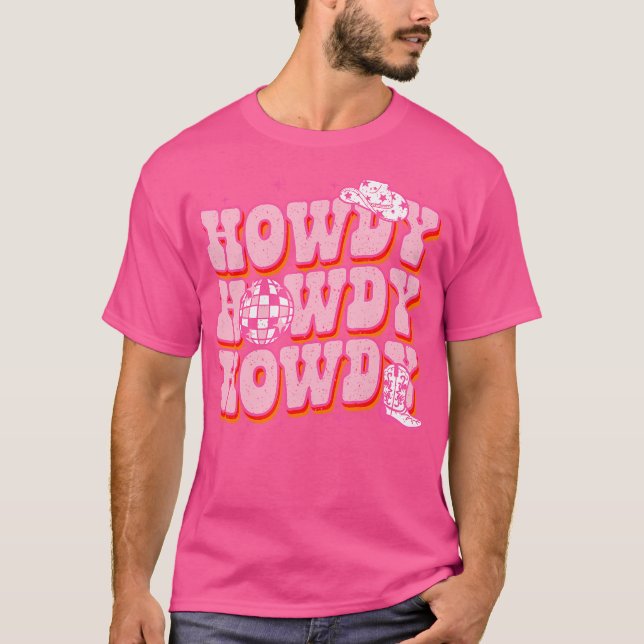 Camiseta Chica del suroeste de Howdy (Anverso)