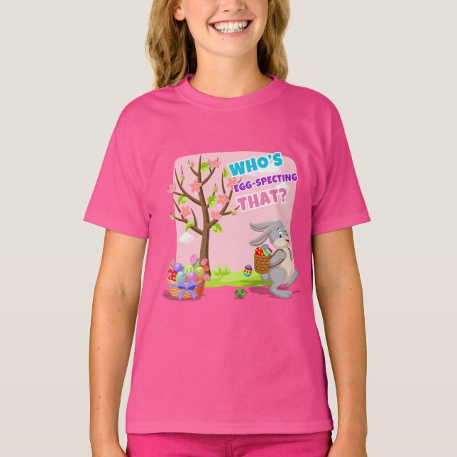 Camiseta Chica del travesaño de la Pascua (Anverso)