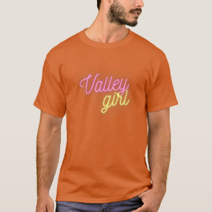 Camiseta Chica del Valle Retro Divertida 80s