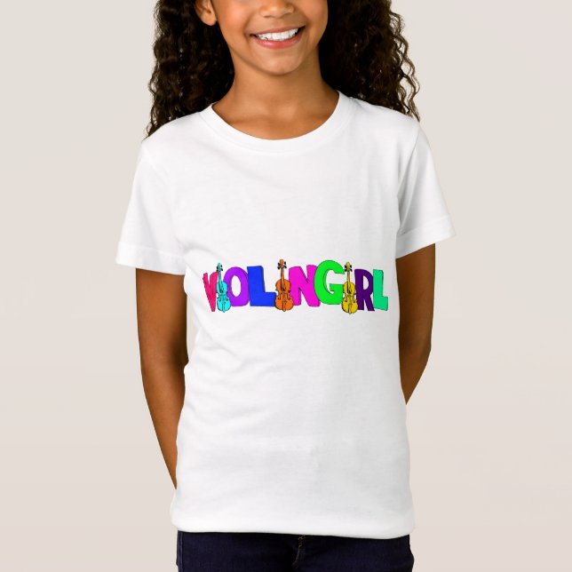 Camiseta Chica del violín (Anverso)