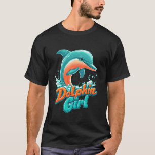 Camiseta Chica delfín regalo de Florida recuerdo de Miami B