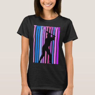 Camiseta Chica Deportiva de Baloncesto por 25 Años