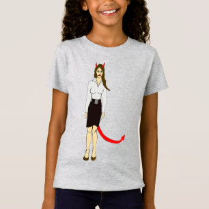 Camiseta chica diablo