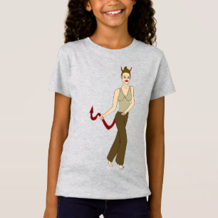Camiseta chica diablo