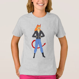 Camiseta chica diablo