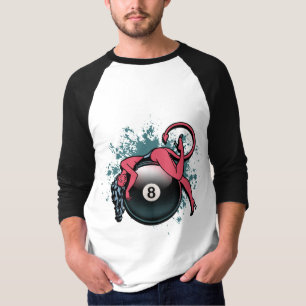 Camiseta Chica diablo 8-Ball