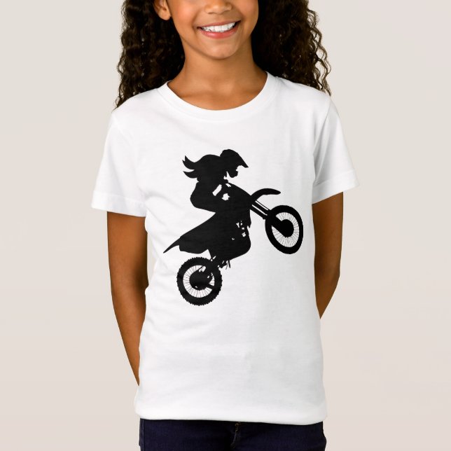 Camiseta Chica Dirt Bike (Anverso)