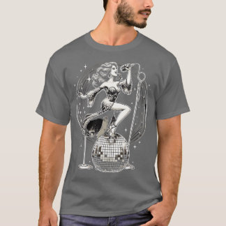 Camiseta Chica Disco Ball