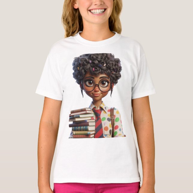 Camiseta chica diverso de nerdy (Anverso)