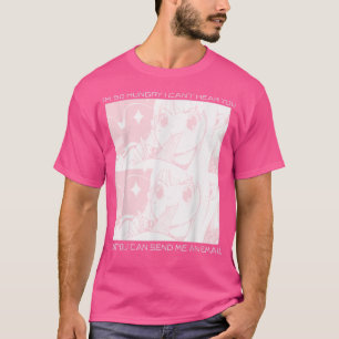 Camiseta Chica divertida de anime japonés Kawaii Ramen Y2K 