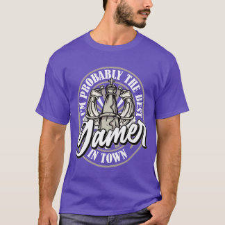 Camiseta Chica divertida de juegos de mesa