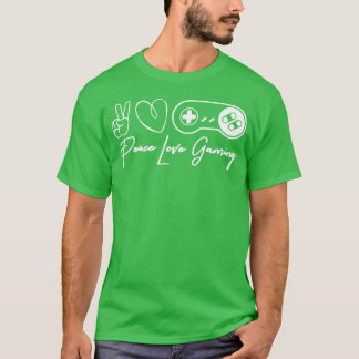 Camiseta Chica divertida de Peace Love Gaming