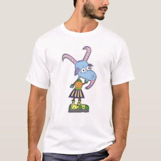 Camiseta Chica divertido de la cabra