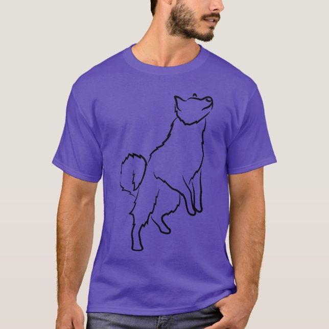 Camiseta Chica Dog Sketch (Anverso)