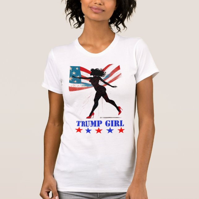 Camiseta Chica DONALD TRUMP-TRUMP (Anverso)