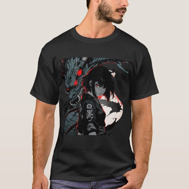 Camiseta Chica Dragon (Anverso)