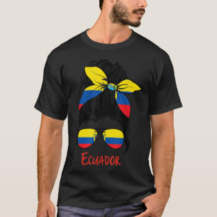 Camiseta Chica ecuatoriana chica de Ecuador Chica Ecuatoria
