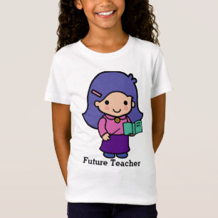Camiseta Chica educativa con libro de ortografía