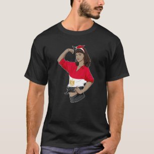 Camiseta Chica Egipcio Inquebrantable En La Herencia Egipci