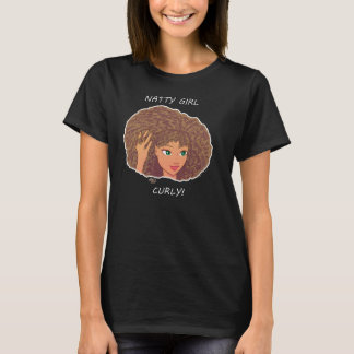 Camiseta CHICA ELEGANTE--Camiseta rizada