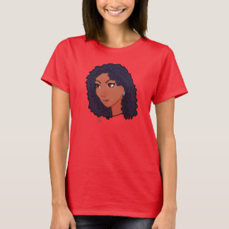 Camiseta Chica elegante--Ondulado