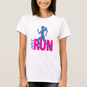 Camiseta Chica en ejecución