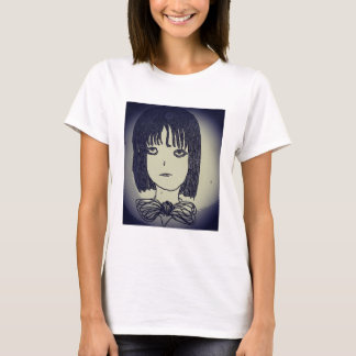 Camiseta chica en el dibujo de anime de manga eterna