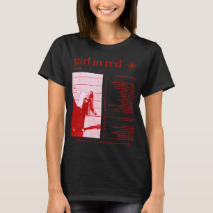 Camiseta chica en gira world in red