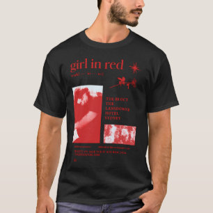 Camiseta chica en gira world in red tour star