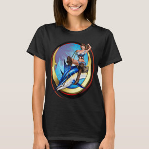 Camiseta chica en la estrella