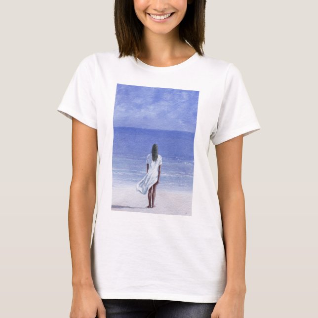 Camiseta Chica en la playa 1995 (Anverso)