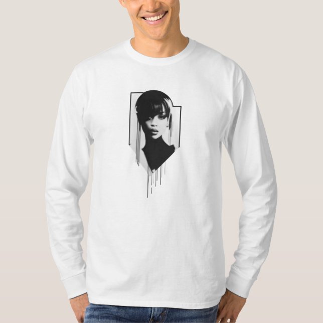 Camiseta Chica en negro 2023 (Anverso)