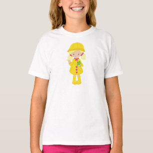 Camiseta Chica En Tiras, Botas, Pelo Rubio, Rana